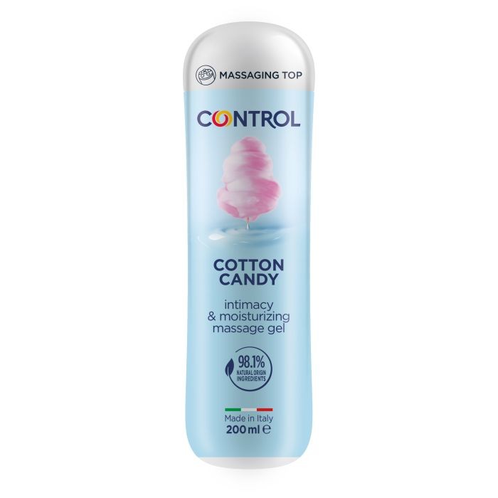 Control gel de masaje Cotton Candy 200ml