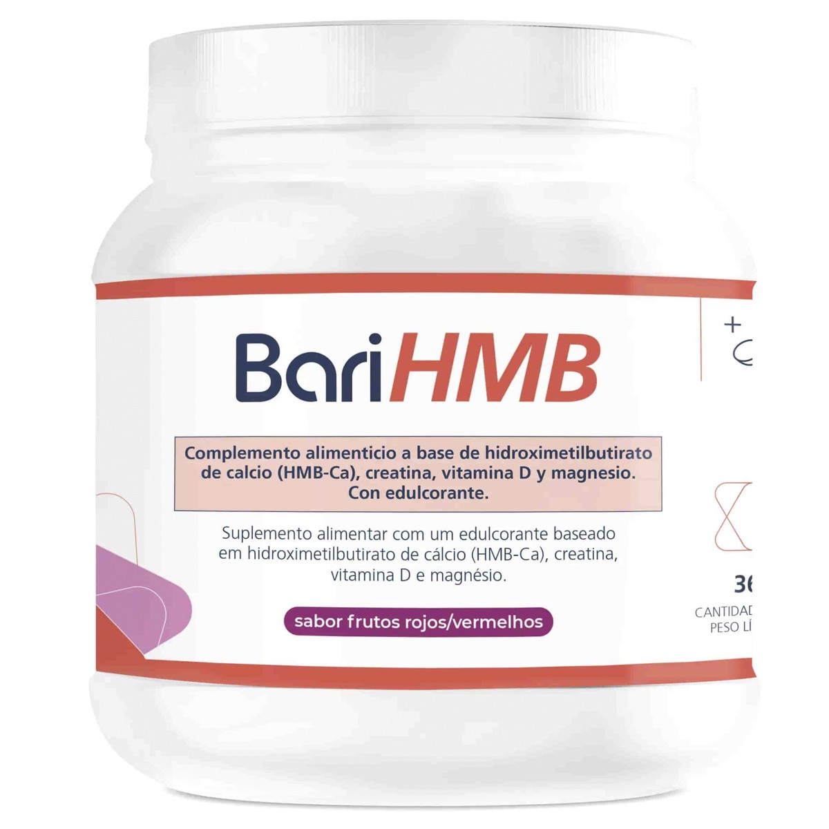 Bariatricline BariHMB con sabor a frutos rojos 360g