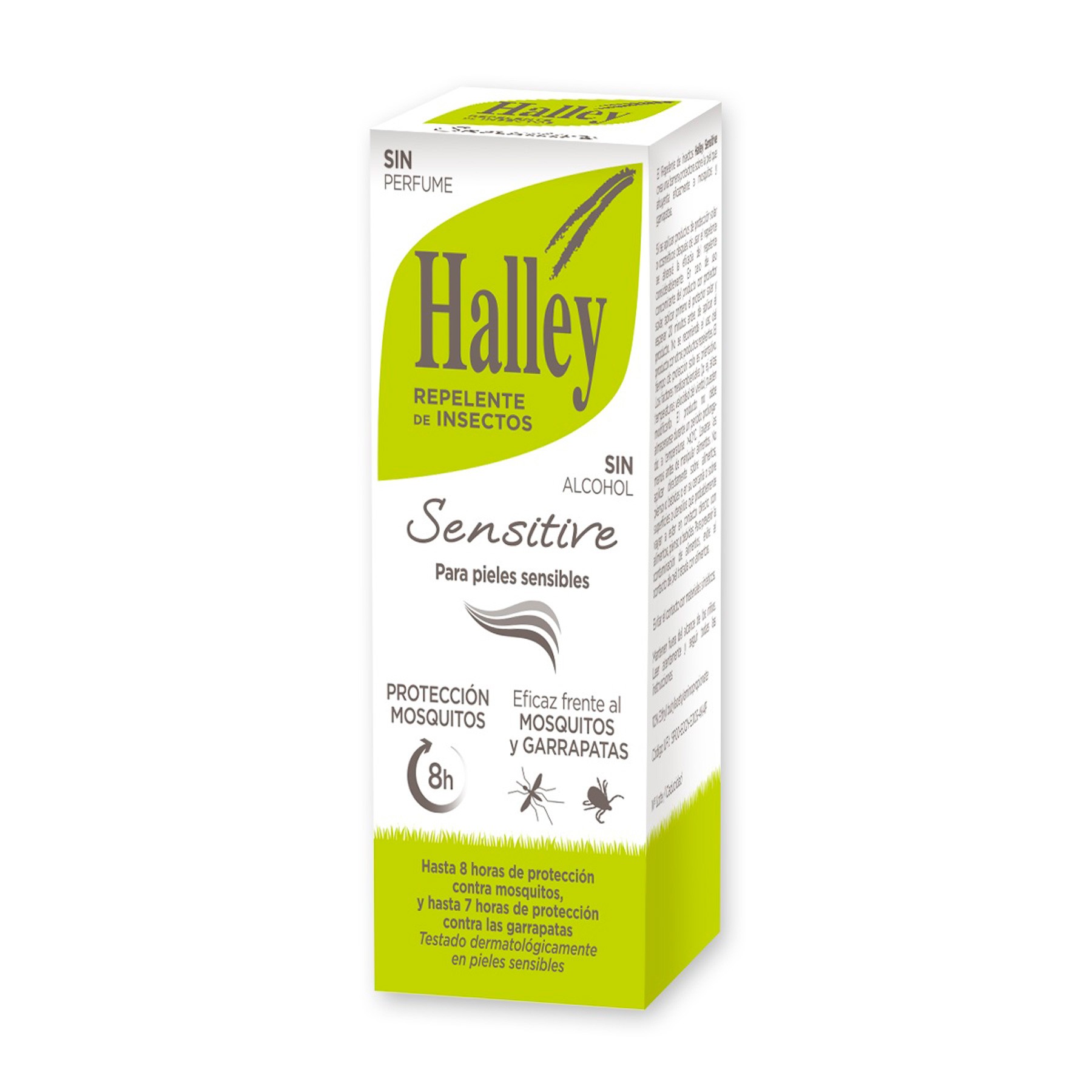 Halley Sensitive, repelente de insectos para pieles sensibles 100ml