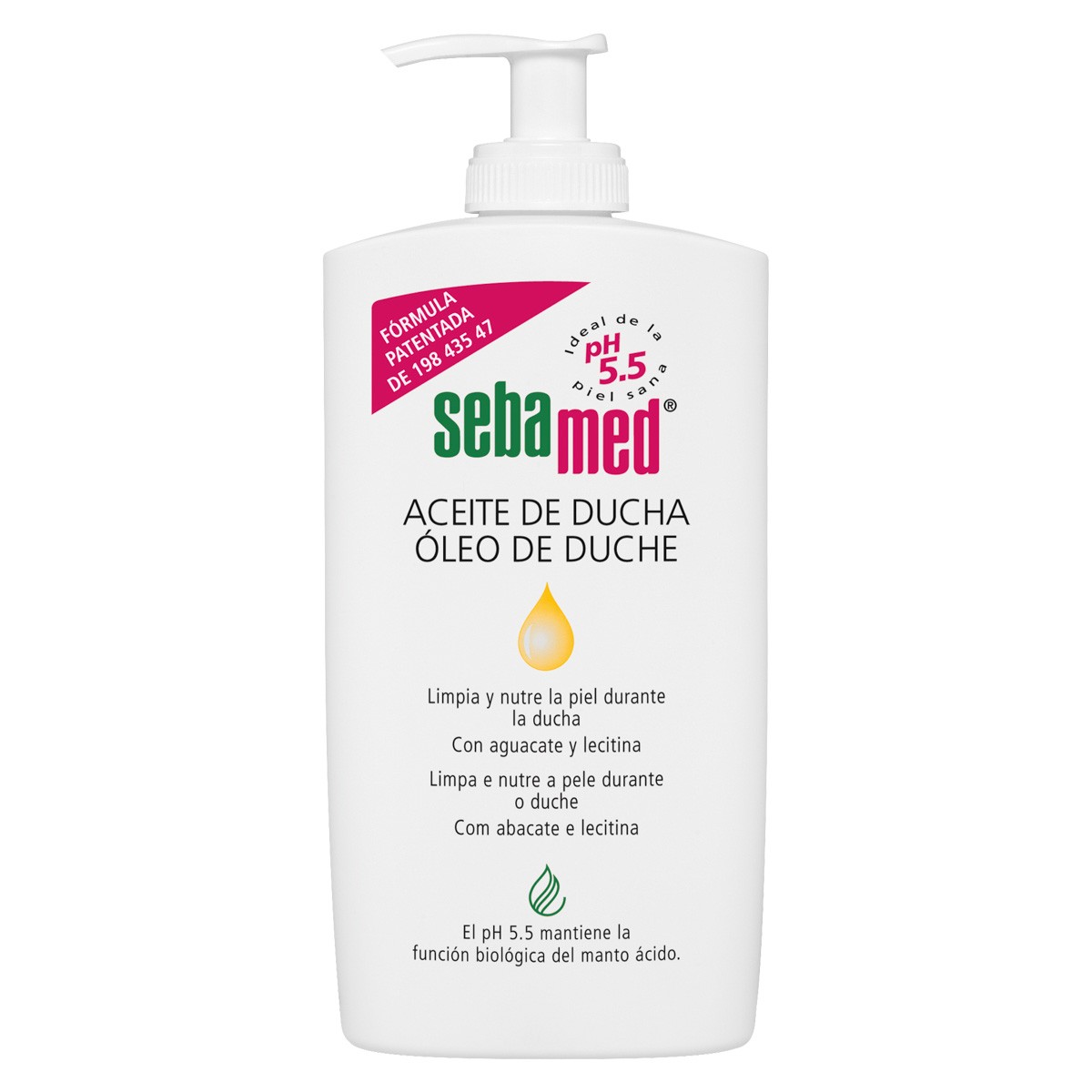 Sebamed aceite de ducha  500ml