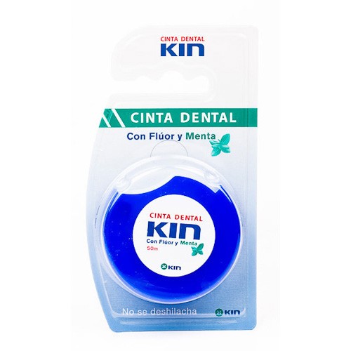 KIN CINTA DENTAL MENTOLADA C/FLUOR 50 M.