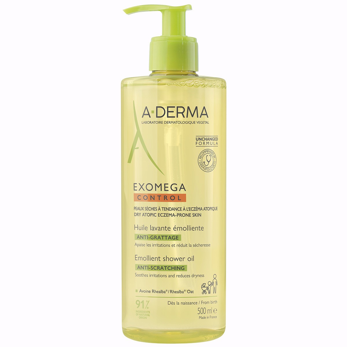 ADerma exomega aceite de ducha 500ml