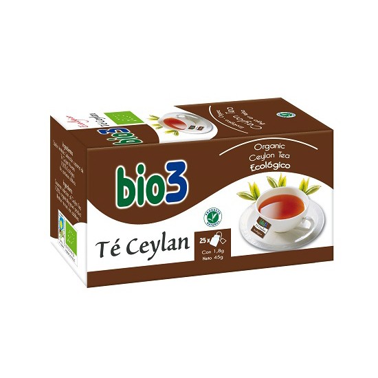 Bio3 té ceylan ecológico 25 bolsitas