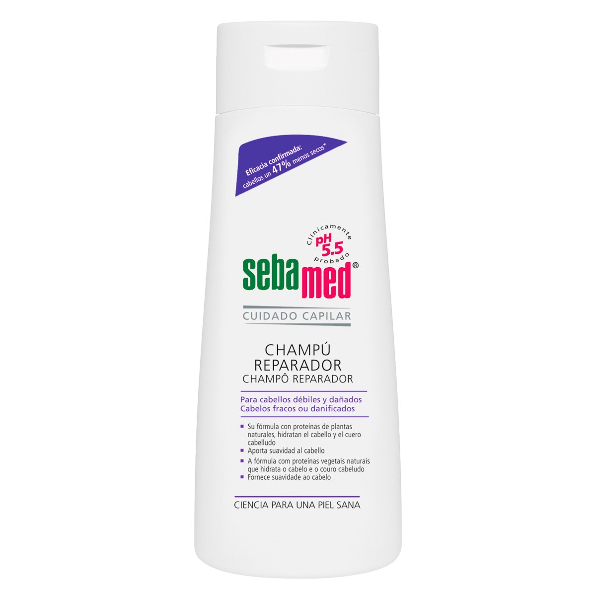 Sebamed champú reparador 200ml